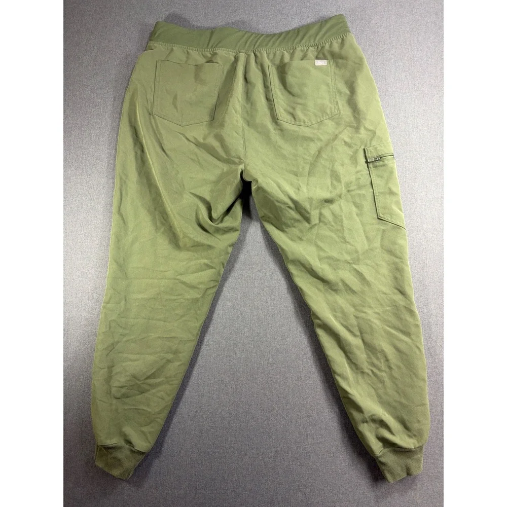 Figs Zamora Jogger Scrub Pants Mens XL Olive Green Technical W18SW2005